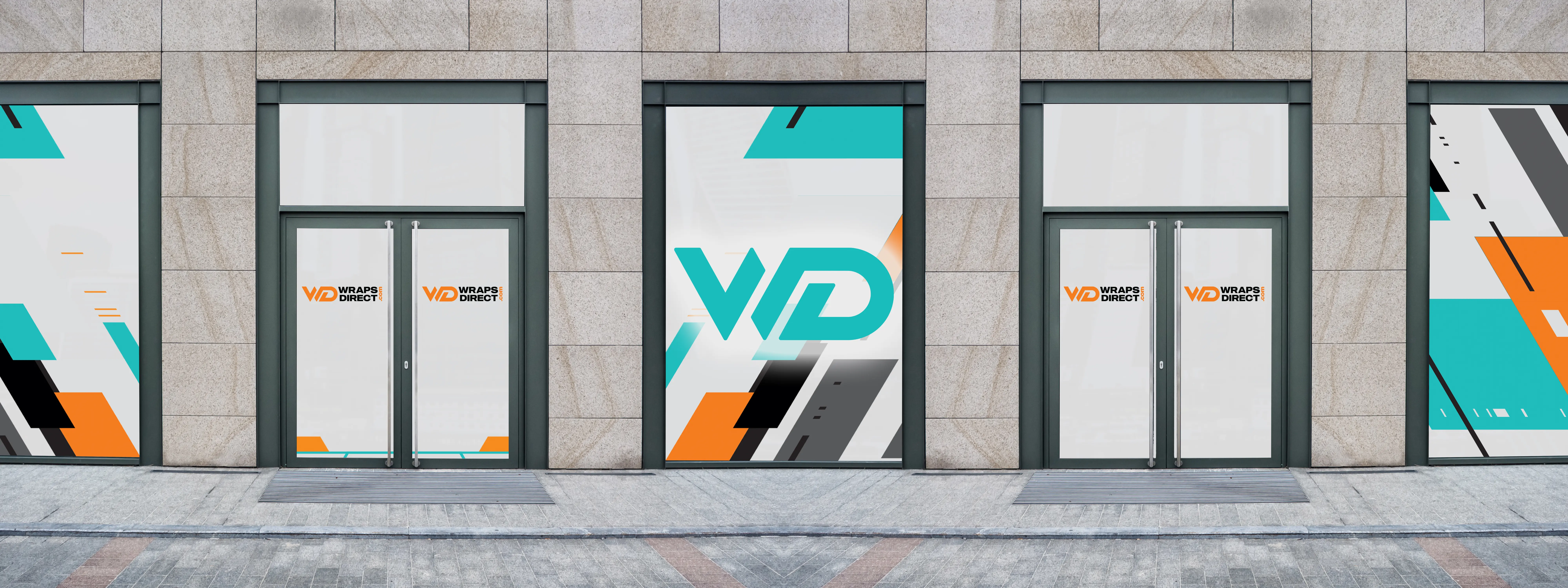 Yield Major Brand Recognition Using Storefront Wraps