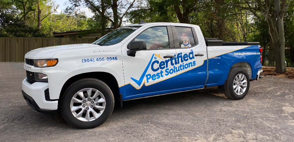 Fleet wrap example - NIMNICHT service vehicle