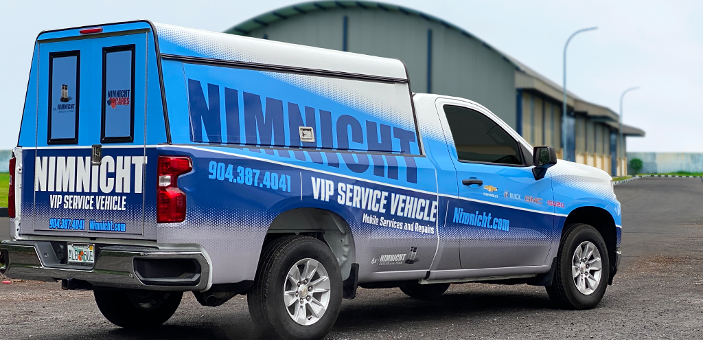 Fleet wrap example - Certified Pest Solutions truck
