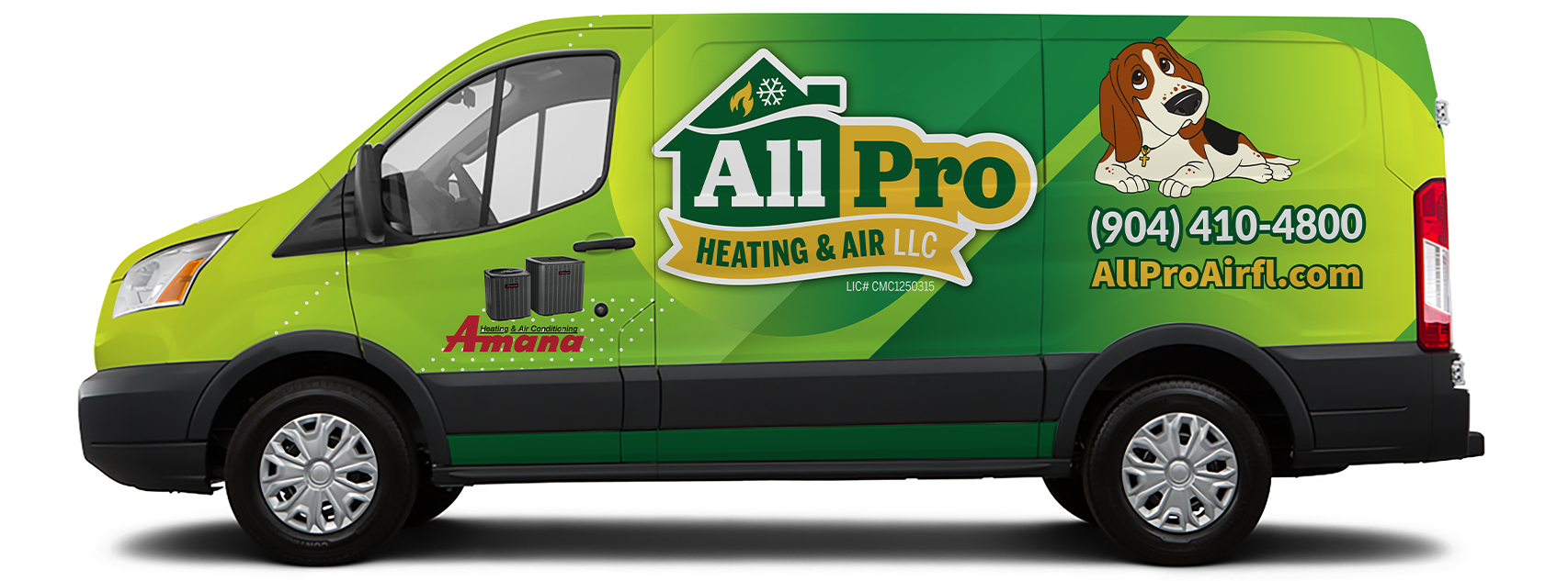 Professional van wrap showcasing quality and design