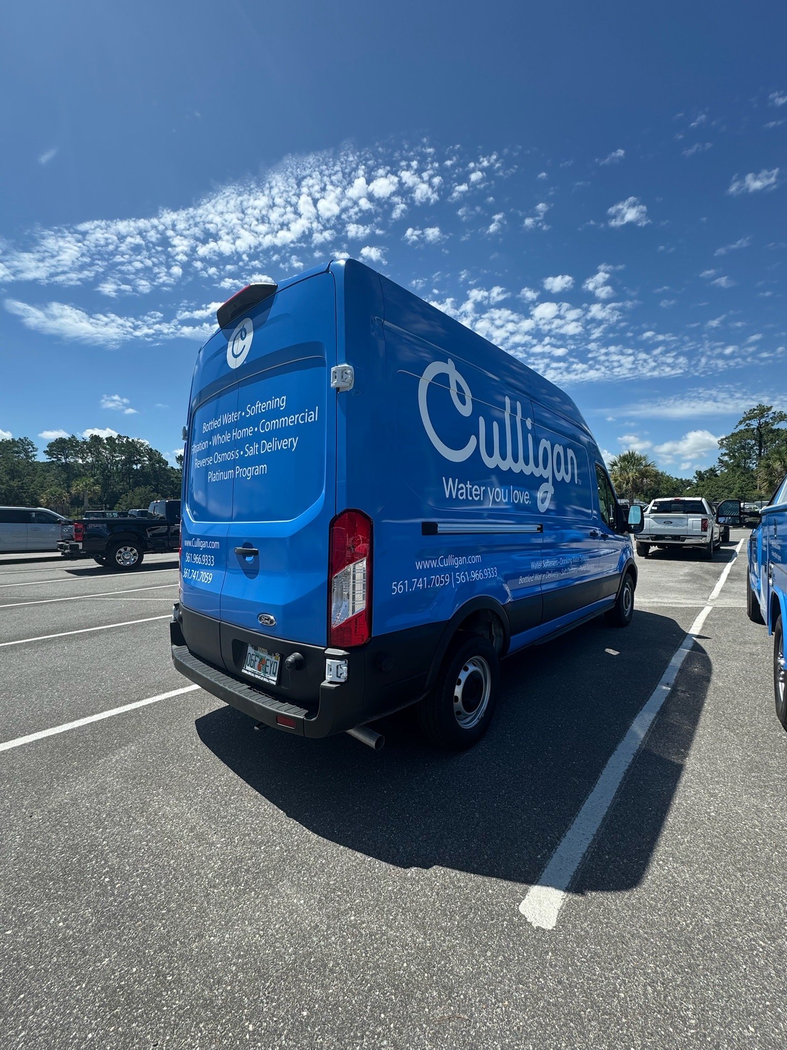 Fleet wrap example - Professional service vehicle