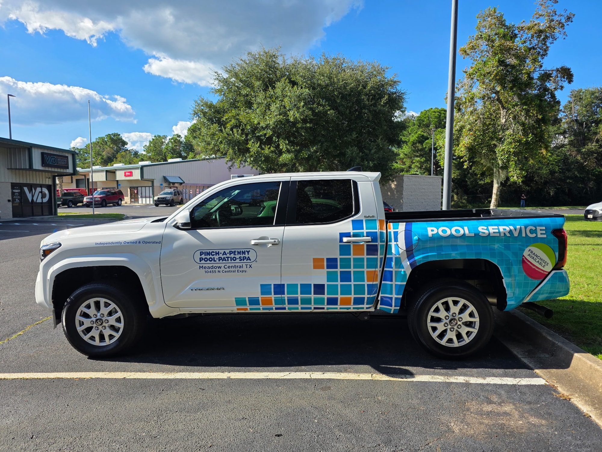 Professional vehicle wrap example