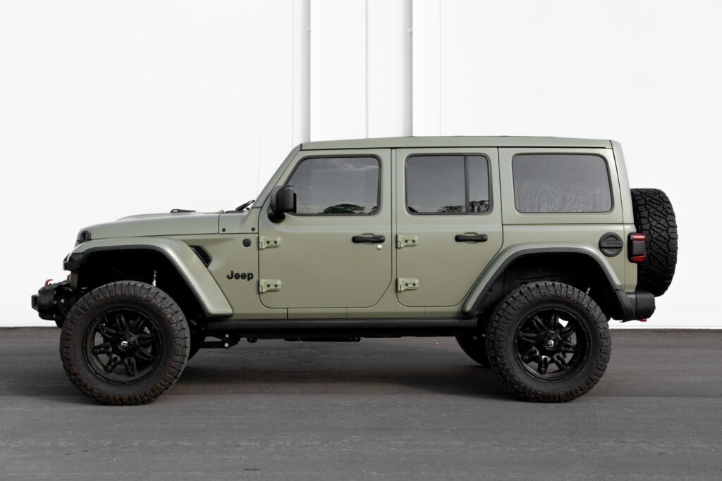 Jeep Wrangler custom wrap